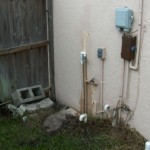 the water system is gone