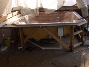 keiths hot tub half gone