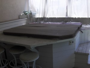 Keiths old hot tub
